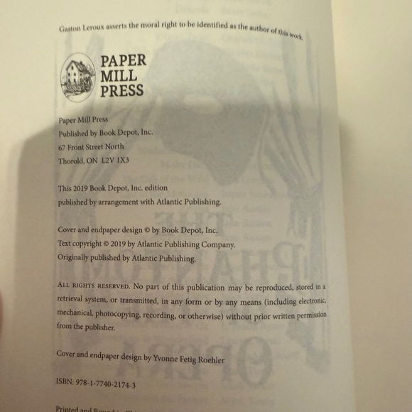 The Phantom of the Opera Imitation Leather Edition - Picture 5 of 5